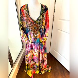 Anthropologie Lucky and Coco beach cover dress one size.